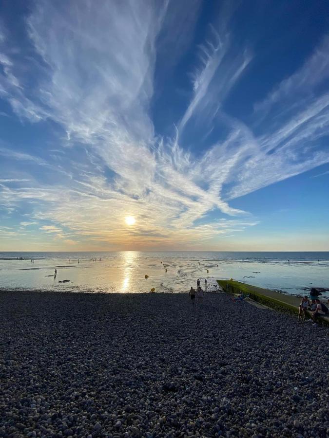 Plage à 50m Appartement Rêves tranquilles Villa Les Bains de Mers Exterior foto